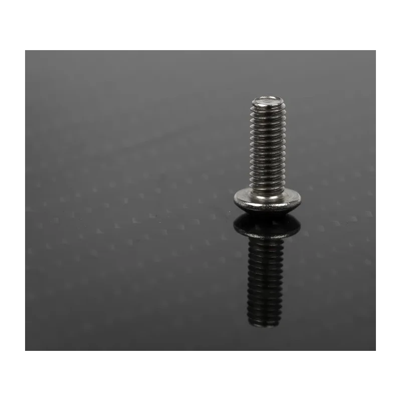RS PRO Bright Zinc Stainless Steel Hex Socket Cap Screw, Hex Socket, M3 x 8 mm 183-8597