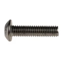 RS PRO Bright Zinc Stainless Steel Hex Socket Cap Screw M5 x 20 mm, Grade 10.9 183-8705