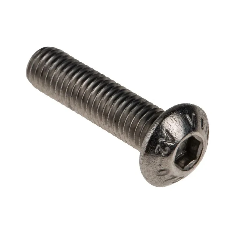 RS PRO Bright Zinc Stainless Steel Hex Socket Cap Screw M5 x 20 mm, Grade 10.9 183-8705