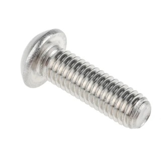 RS PRO Bright Zinc Stainless Steel Hex Socket Cap Screw M8 x 25 mm Grade 10.9 ISO 7380 183-8783