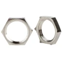 Lapp Silver Nickel Plated Brass Cable Gland Locknut PG9 Thread 52103210