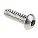 RS PRO Bright Zinc Stainless Steel Hex Socket Cap Screw M8 x 25 mm Grade 10.9 ISO 7380 183-8783