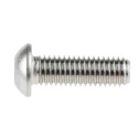RS PRO Bright Zinc Stainless Steel Hex Socket Cap Screw M8 x 25 mm Grade 10.9 ISO 7380 183-8783