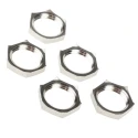 Lapp Silver Nickel Plated Brass Cable Gland Locknut PG9 Thread 52103210