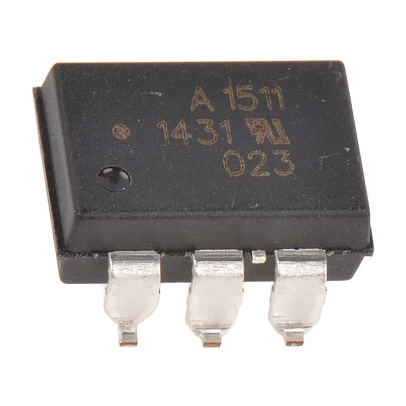 Broadcom Solid State Relay ASSR-1511-301E, 1 A Load Current, 60 V Load Voltage, Surface Mount, 0.8V Control