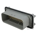 TE Connectivity Automotive Connector Male Grey PCB 35 Way Solder Termination 17A Current 1-776163-4
