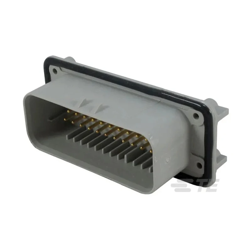 TE Connectivity Automotive Connector Male Grey PCB 35 Way Solder Termination 17A Current 1-776163-4