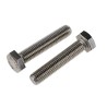 RS PRO Stainless Steel Hex Bolt M12 x 60 mm DIN 933 316 A4 Corrosion Resistant 183-9152