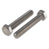 RS PRO Stainless Steel Hex Bolt M12 x 70 mm DIN 933 316 A4 Corrosion Resistant 183-9168