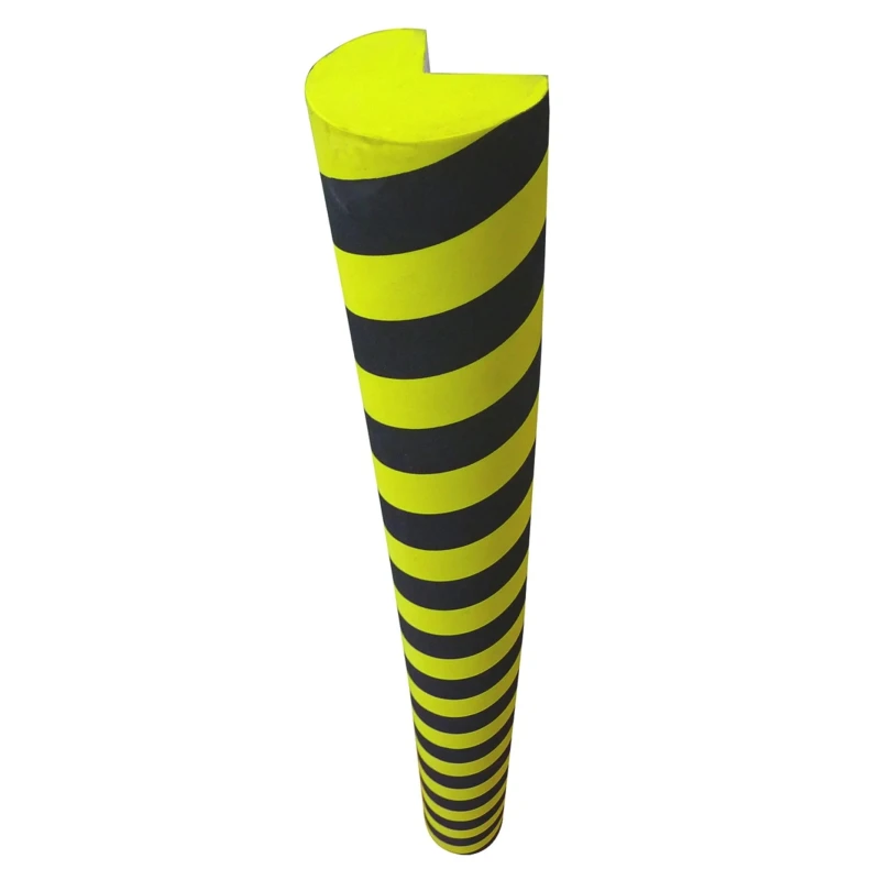 RS PRO Black and Yellow Cylindrical EVA Impact Protector 1 m Length x 150 mm Diameter 15 mm Width 840-0590