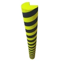 RS PRO Yellow Black Cylindrical Impact Protector 1m Length x 100mm Diameter EVA Material 840-0596