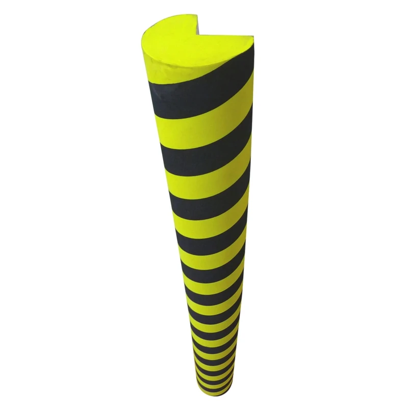 RS PRO Yellow Black Cylindrical Impact Protector 1m Length x 100mm Diameter EVA Material 840-0596