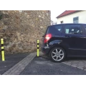 RS PRO Black, Yellow Polyurethane Impact Protector Post Column 100 mm Diameter 200 mm Width 800 mm Height 840-0641