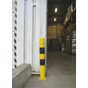 RS PRO Black, Yellow Polyurethane Impact Protector Post Column 100 mm Diameter 200 mm Width 800 mm Height 840-0641