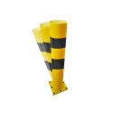 RS PRO Black, Yellow Polyurethane Impact Protector Post Column 100 mm Diameter 200 mm Width 800 mm Height 840-0641