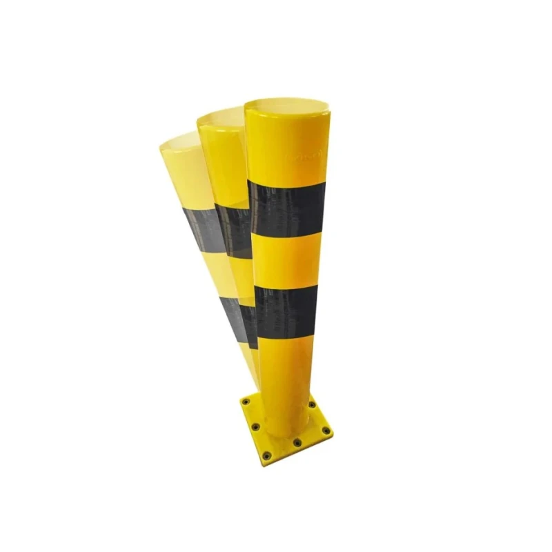 RS PRO Black, Yellow Polyurethane Impact Protector Post Column 100 mm Diameter 200 mm Width 800 mm Height 840-0641