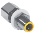 Turck Circular Connector, 4 Contacts, Panel Mount, M12 Connector, Plug and Socket, Male/Female, Protection, Brass IP68