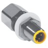Turck Circular Connector, 4 Contacts, Panel Mount, M12 Connector, Plug and Socket, Male/Female, Protection, Brass IP68