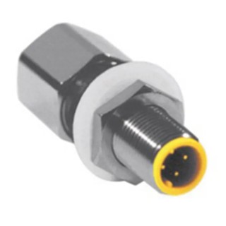 Turck Circular Connector, 5 Contacts, Panel Mount, M12 Connector, Plug and Socket, Male/Female, Protection, Brass IP68