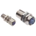 Turck Circular Connector, 5 Contacts, Panel Mount, M12 Connector, Plug and Socket, Male/Female, Rated, Brass Housing IP67