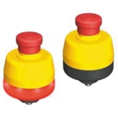 Banner SSA-EB Series Twist Release Illuminated Emergency Stop Push Button Surface Mount 30 mm Cutout 1 NO/2 NC IP65 