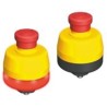 Banner SSA-EB Series Twist Release Illuminated Emergency Stop Push Button Surface Mount 30 mm Cutout 1 NO/2 NC IP65