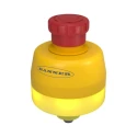 Banner SSA-EB Series Twist Release Illuminated Emergency Stop Push Button, Panel Mount, 30 mm Cutout, 1 NO/1 NC, IP65 