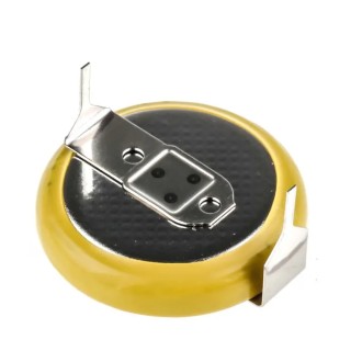 Panasonic Button Battery , Lithium Polycarbon Monofluoride Chemistry, 3 V Nominal Voltage, 120mAh Capacity, 16 BR-1632/HFN