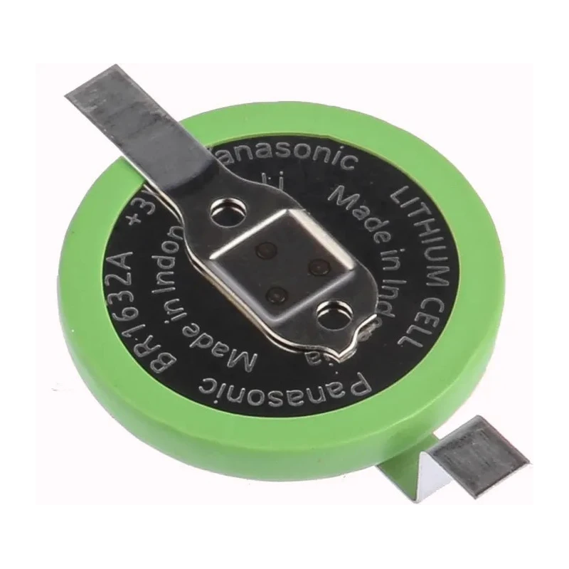 Panasonic Button Battery BR-1632A/FAN Lithium Polycarbon Monofluoride 3 V 120mAh 16mm Diameter BR-1632A/FAN
