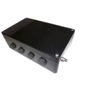 CE-TEK CEP-PA Series Black Glass Reinforced Polyester Junction Box IP66 ATEX 160mm x 90mm x 260mm CEP261690PAU