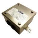 CE-TEK ACEX Series 316L Stainless Steel Junction Box IP66 4 Terminals ATEX 120 mm x 80 mm x 120 mm ACEX121280PA