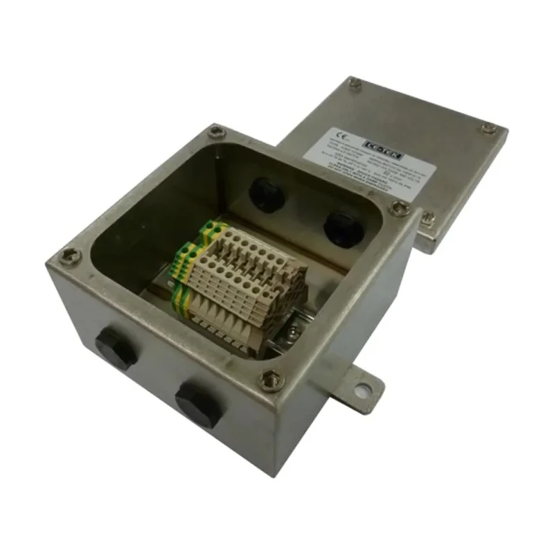 CE-TEK ACEX Series 316L Stainless Steel Junction Box, IP66, 7 Terminals, ATEX Certified, 150 mm x 90 mm x 150 mm ACEX151590PA