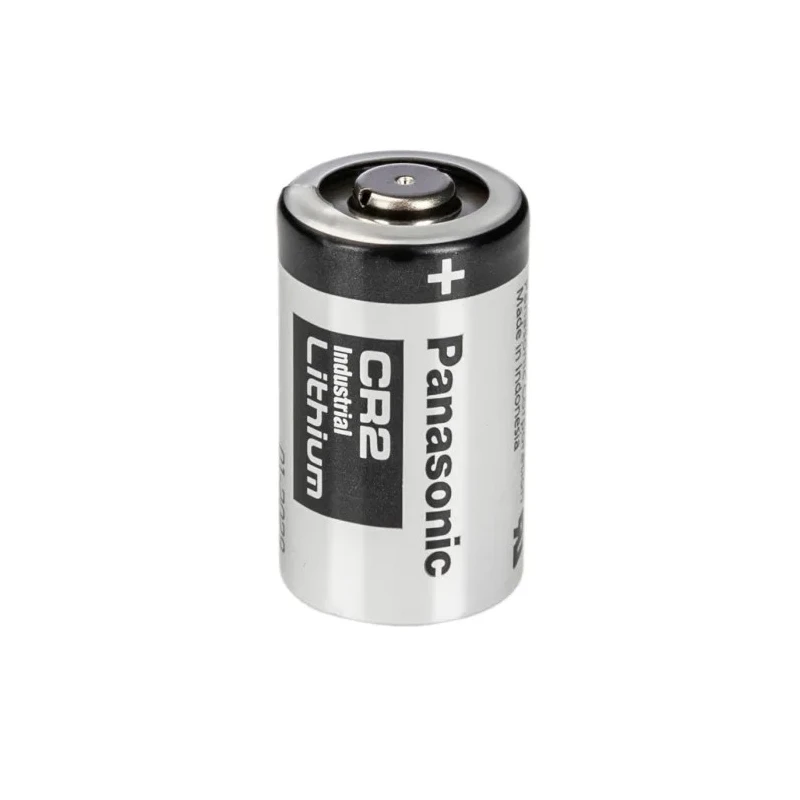 Panasonic Lithium Manganese Dioxide CR2 Button Battery, 3 V, 850mAh Capacity, 15.6 mm Diameter CR-2PE/BN