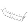 RS PRO Ultrasonic Cleaner Basket Ring Rack for 6L Ultrasonic Cleaning Tank 184-0726