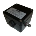 CE-TEK CEP Series Black Glass Reinforced Polyester Junction Box IECEx Certified IP66 75mm x 55mm x 80mm CEP807555PI