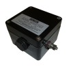 CE-TEK CEP Series Black Glass Reinforced Polyester Junction Box IECEx Certified IP66 75mm x 55mm x 80mm CEP807555PI