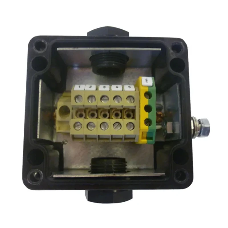 CE-TEK CEP Series Black Glass Reinforced Polyester Junction Box IECEx Certified IP66 75mm x 55mm x 80mm CEP807555PI