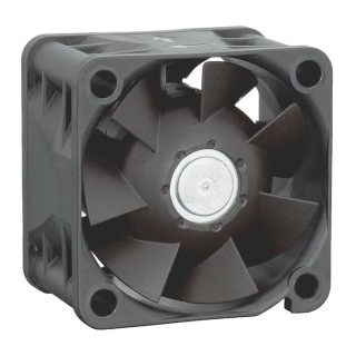 ebm-papst 420 J Series Low Power DC Compact Axial Fan, 12V DC, 4.1 W, 0.12 A Max, 31 m³/h Airflow, IP20, 40x28x28 mm IP20