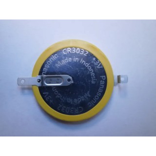 Panasonic CR3032 Button Battery Lithium Manganese Dioxide 3 V 500mAh 30 mm Diameter CR-3032/F2N
