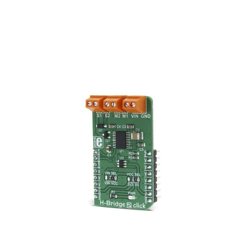 MikroElektronika H-Bridge 2 Click Board Half-Bridge Driver for MPC17510, 1.2A, 15V MIKROE-3000