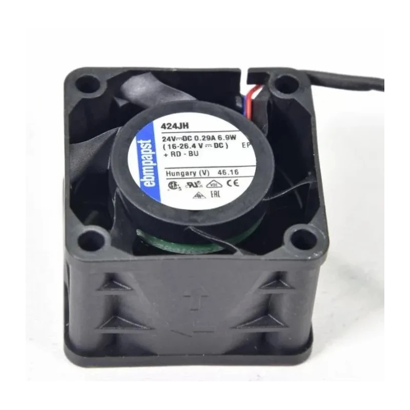 ebm-papst 420 J Series Low Power DC Compact Axial Fan 24V DC 6.9W 38m³/h IP20 