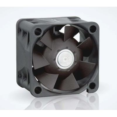 ebm-papst 420 J Series Axial Fan 24V DC, 6.9W Power, 0.12A Max Current, 38 m³/h Air Flow, IP20 Protection 