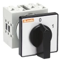 Lovato Electric GX Series 2 Position 60° Knob Actuator Cam Switch 20A GX2092U