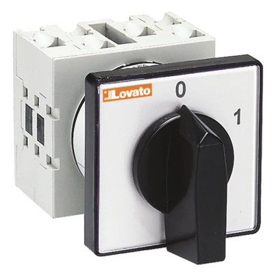 Lovato Electric GX Series 2 Position 60° Knob Actuator Cam Switch 20A GX2092U