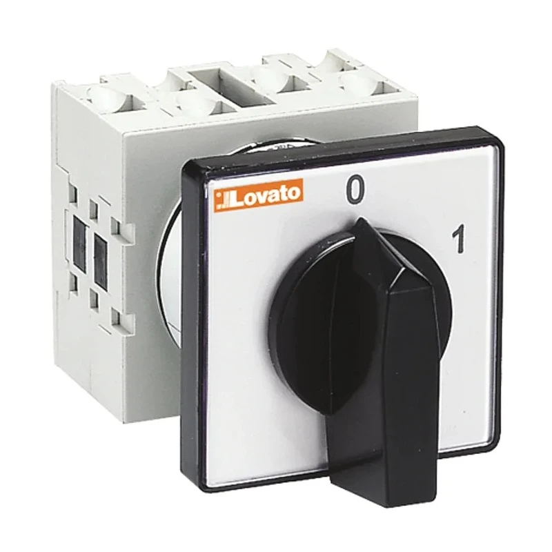 Lovato Electric GX Series 2 Position 60° Knob Actuator Cam Switch 20A GX2092U