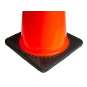 RS PRO Weighted Orange White 700 mm Polyvinyl Chloride Traffic Cone 840-0647