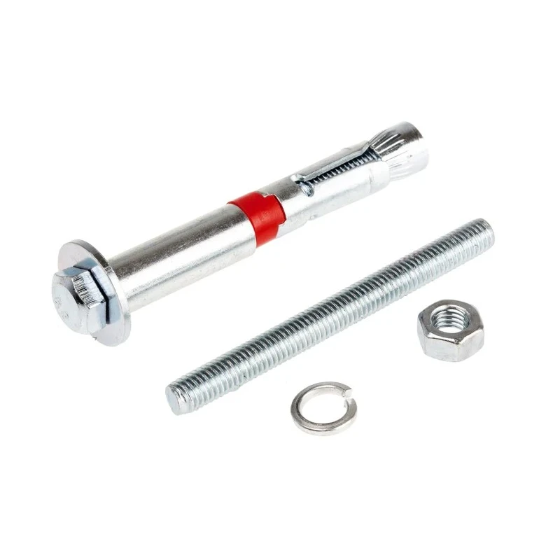 RS PRO Steel Concrete Bolt M8 x 80 mm, 12 mm Drill Diameter, Maximum Fixing Thickness 10 mm 840-0650