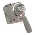 SMC Lever Pneumatic Manual Control Valve VH300 Series 3/8 in NPT 4 Ports 1 MPa 4537 L/min Die Cast Aluminium 