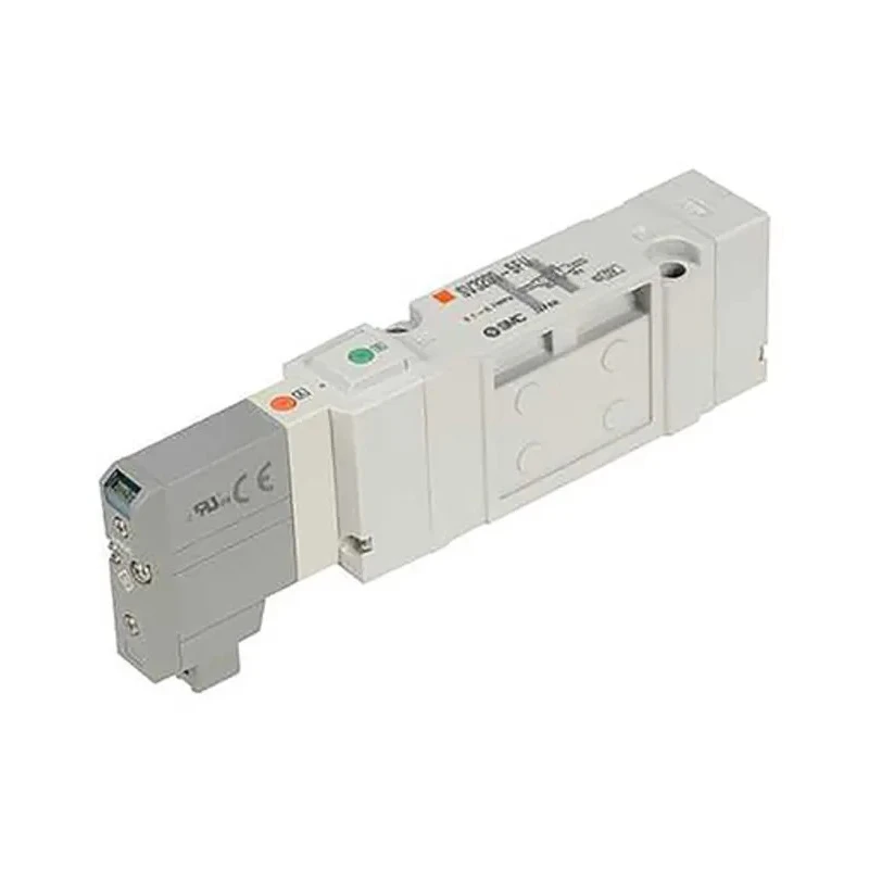 SMC Pneumatic Solenoid Valve , Solenoid /2000/3000/4000 Series, 24V DC, Die Cast Aluminium Body, 5 Ports, 0.7 MPa SV1000