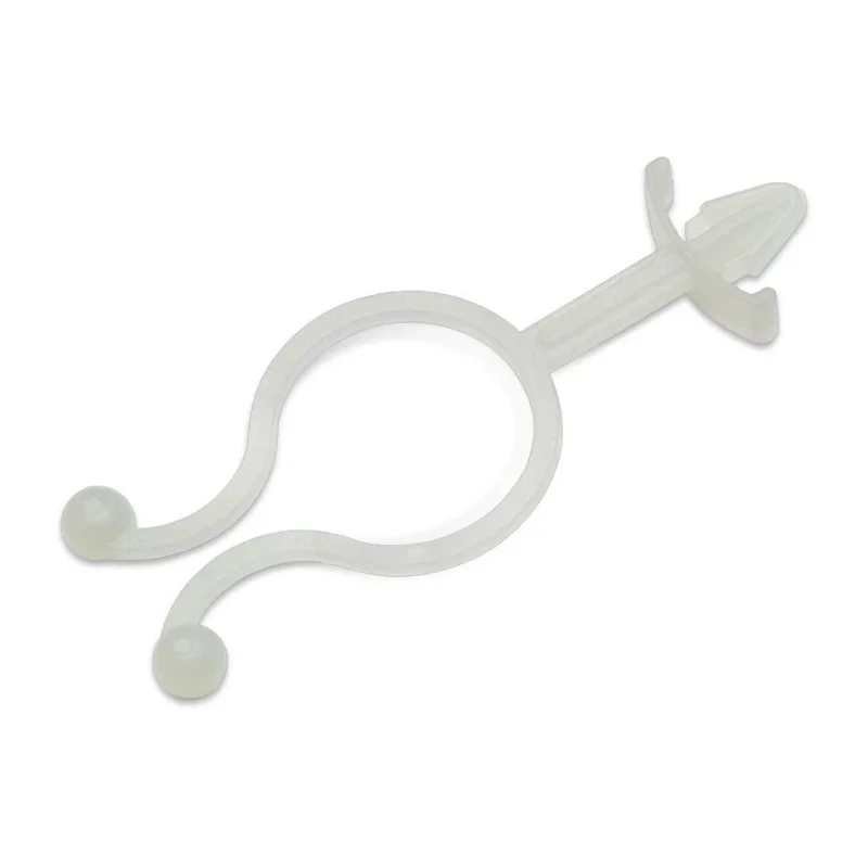 Wurth Elektronik Natural Polyamide 66 Cable Clip, 13.8 mm Maximum Bundle Diameter, Twist Fixing, 16 mm Length, 5.9 520405000